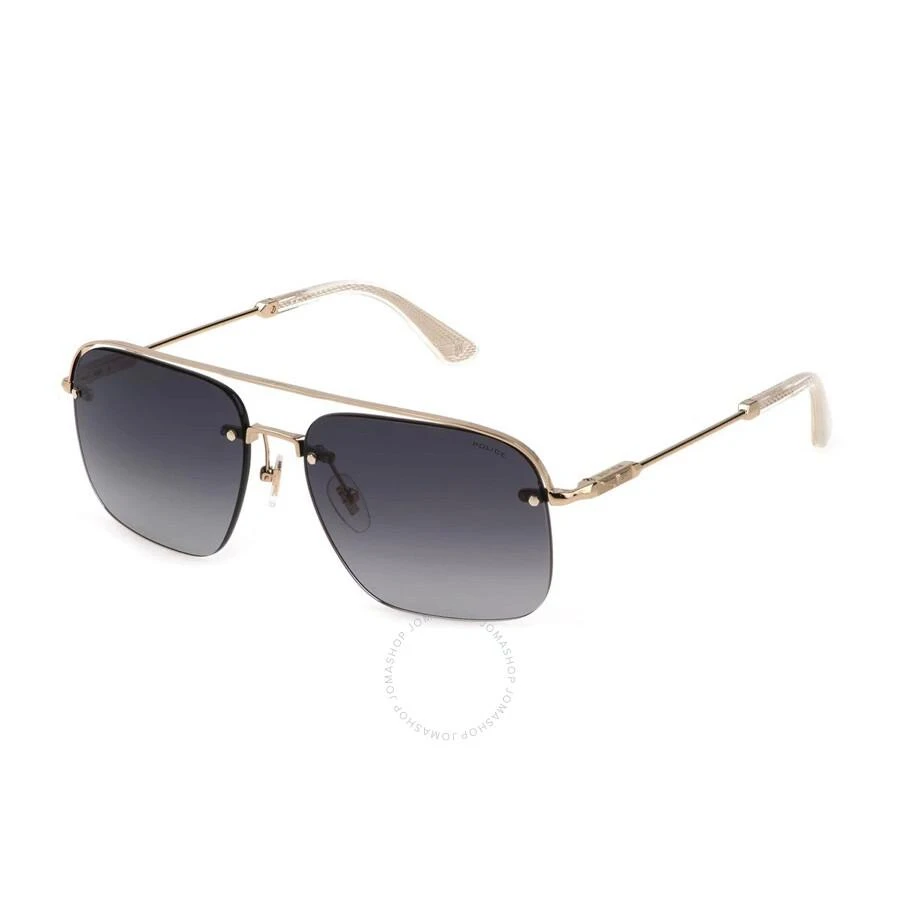 POLICE Grey Gradient Navigator Unisex Sunglasses SPLF72 0300 59 1