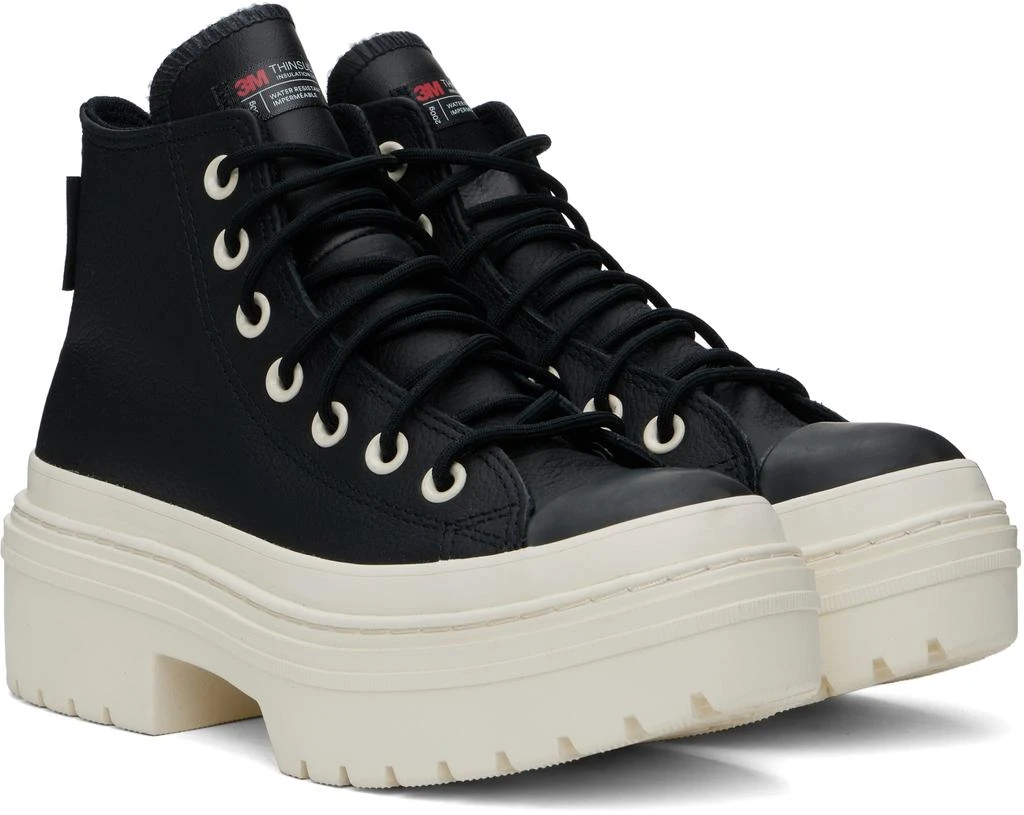 Converse Black Chuck Taylor All Star Platform Waterproof Sneakers 4
