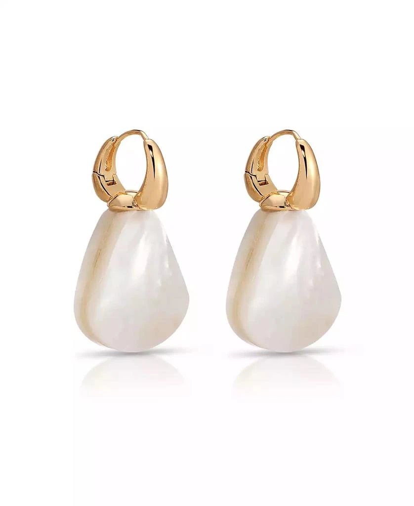 Ettika Jewelry Sun-Kissed Mother of Pearl Drop Earrings 6