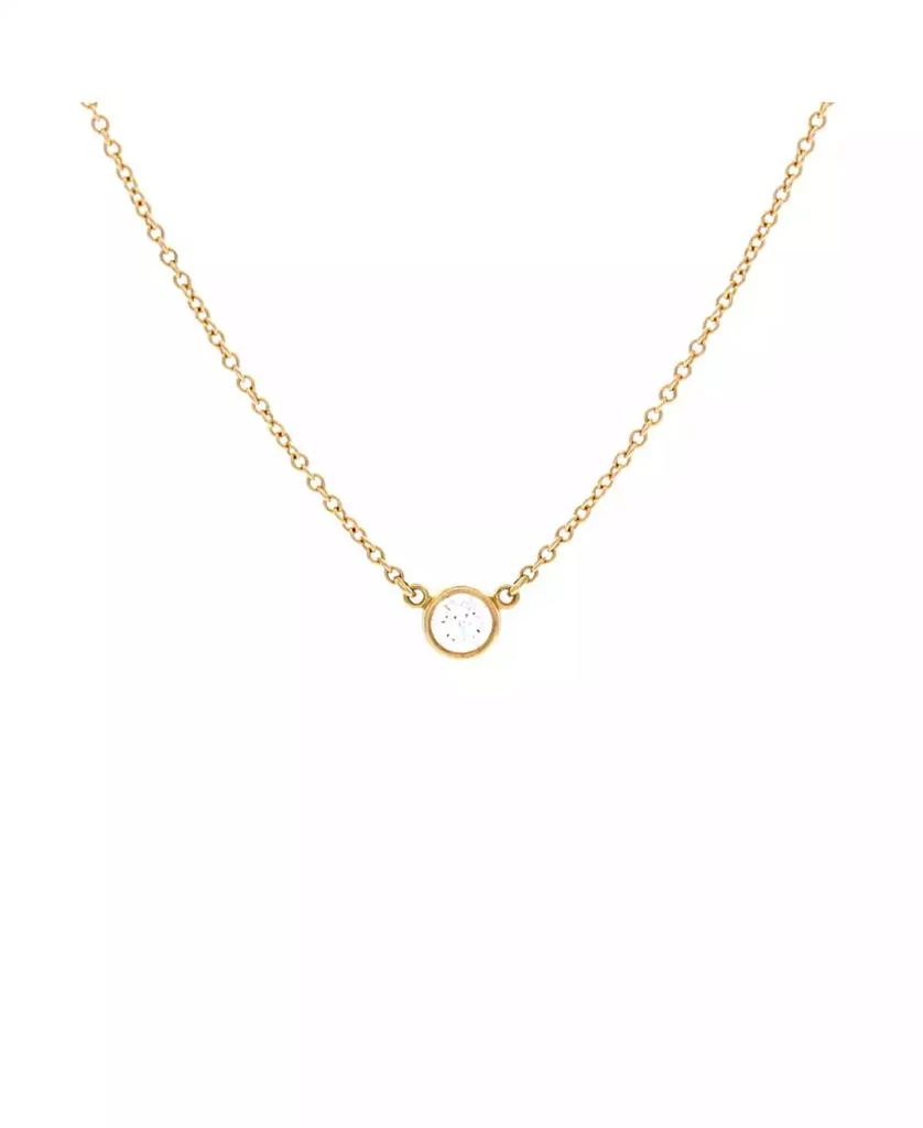 Pre-Owned Tiffany 
Co Elsa Peretti Diamonds By The Yard Pendant Necklace