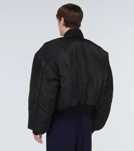Balenciaga Padded nylon bomber jacket 4