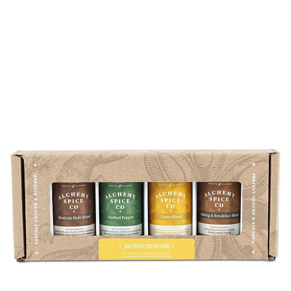 Alchemy Spice Co. Salt Free Spice Blend, Set of 4 1