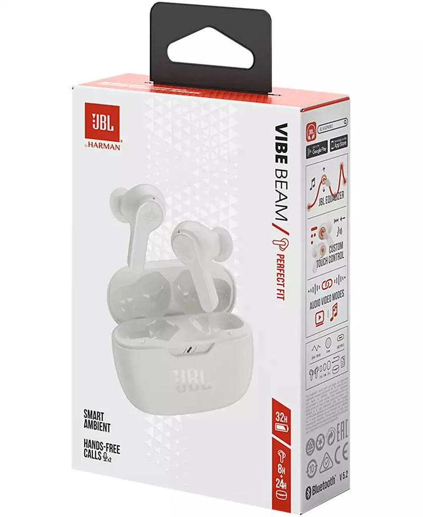 JBL Vibe Beam True Wireless Bluetooth Earbuds, Black 5