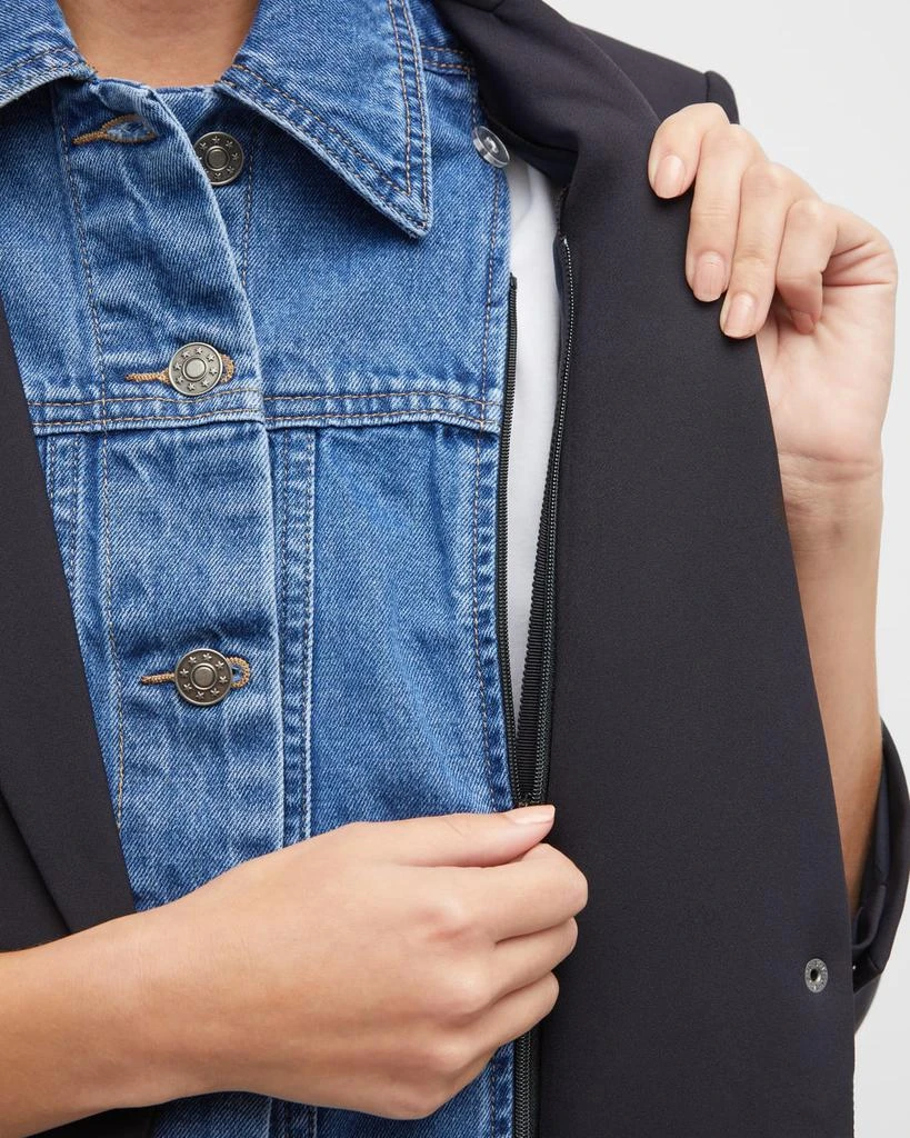 VERONICA BEARD Scuba Schoolboy Blazer Jacket 7