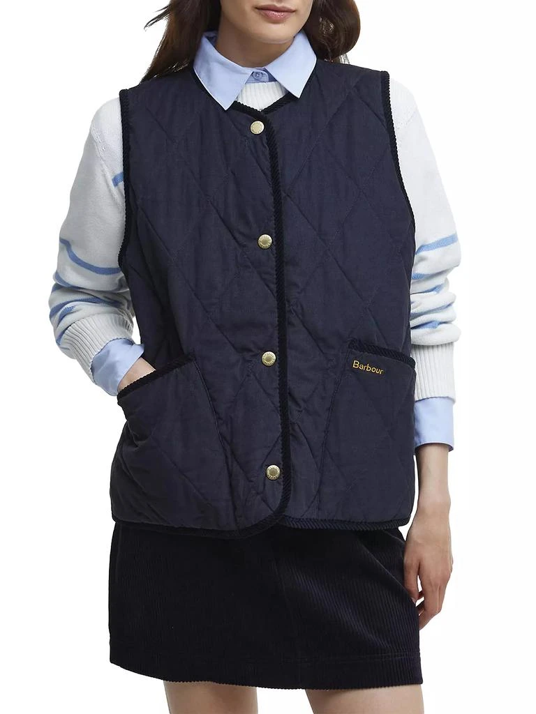 Barbour Cecily Quilted Vest 3