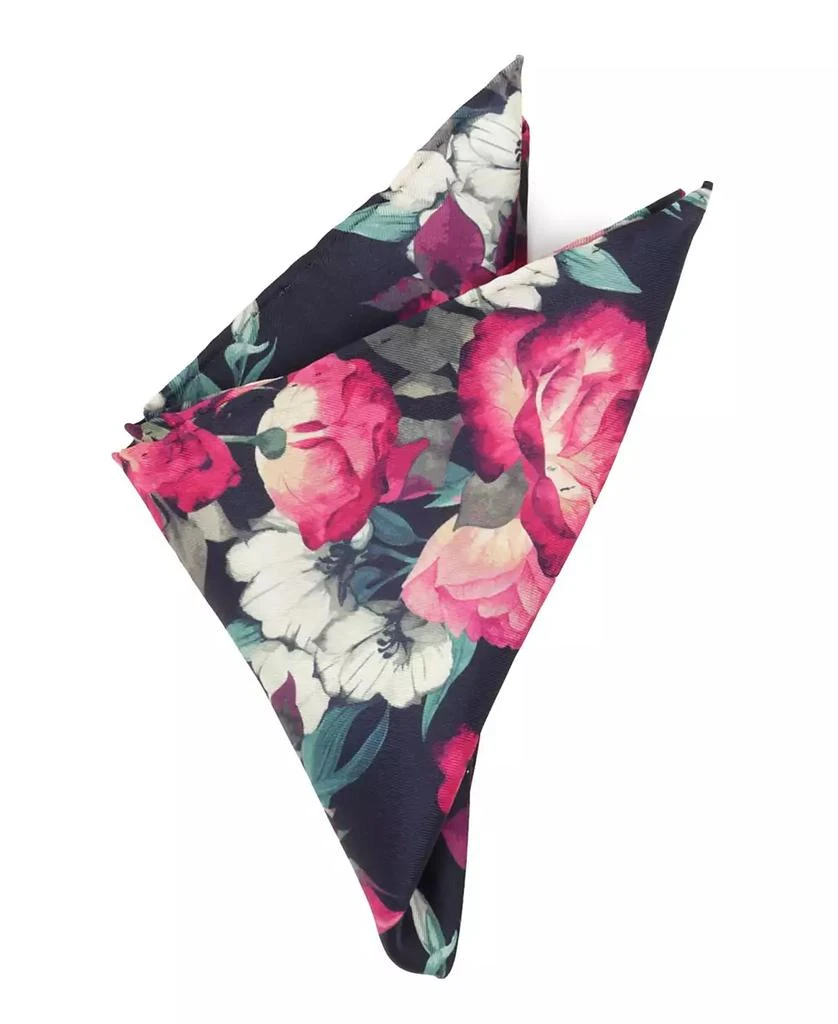 Ox and Bull Trading Co. Men's Painted Floral Pocket Square 3