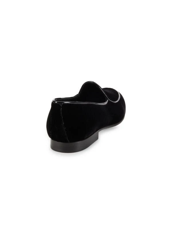 Saks Fifth Avenue Apron Toe Smoking Slippers 3