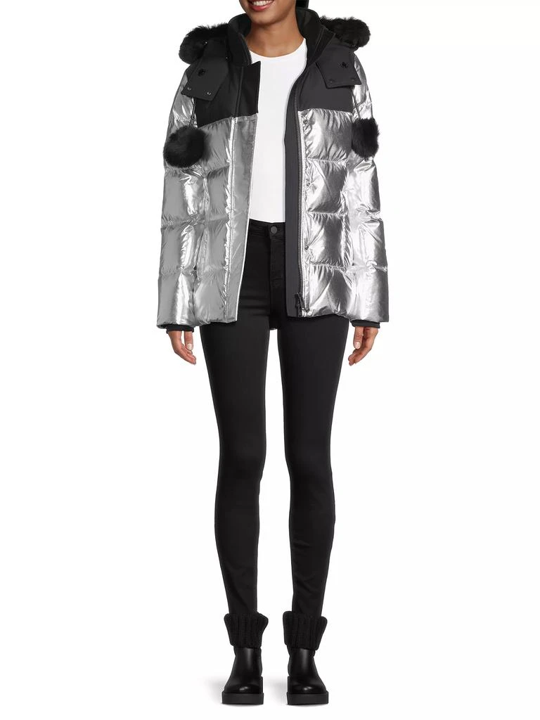 Moose Knuckles 3Q Metallic Down Puffer Jacket 2