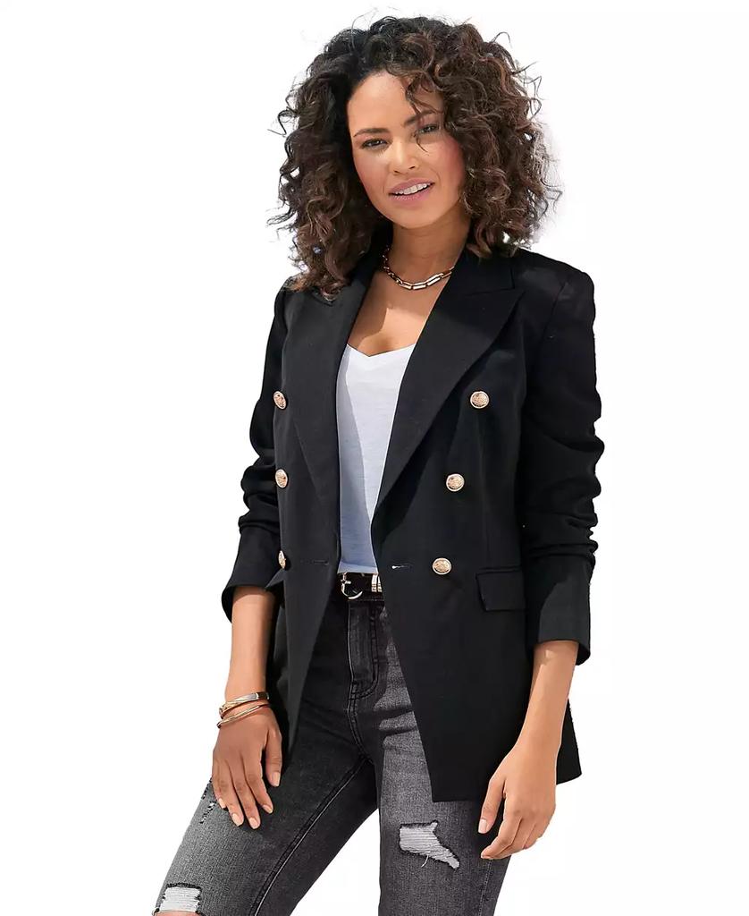 LASCANA Women's Double Breasted Blazer