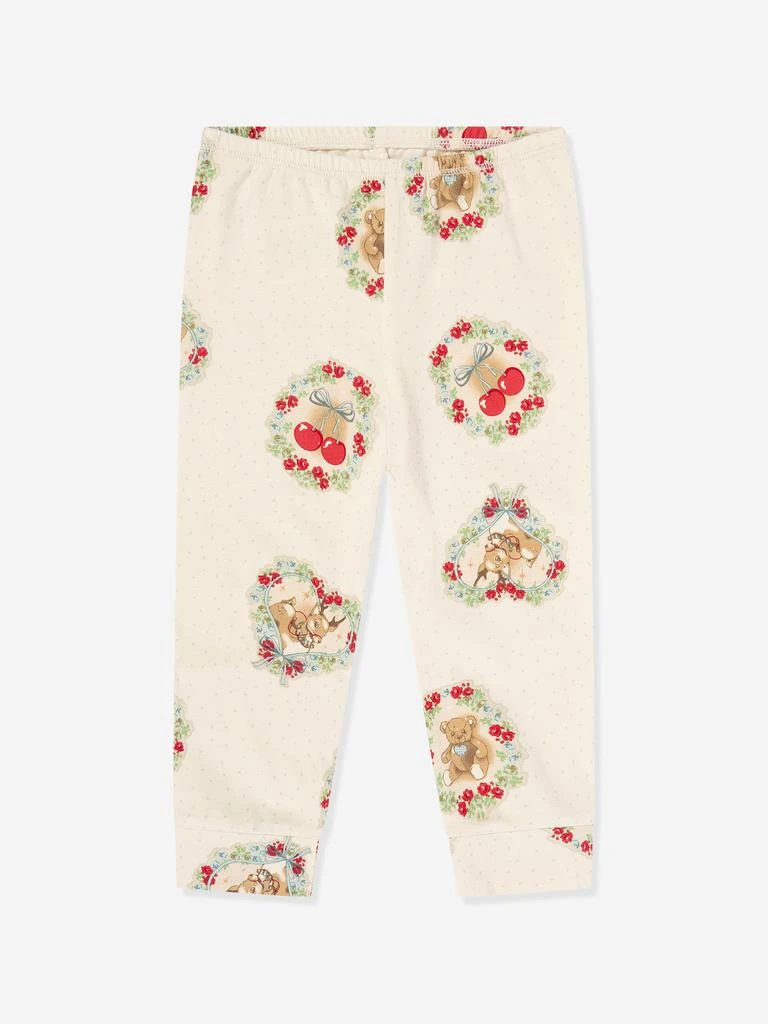 Konges Slojd Konges Sløjd Baby Deer Diary Bodysuit Set in Ivory 4