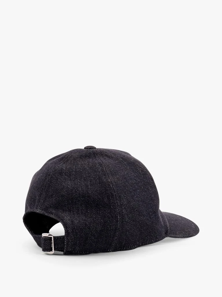 Fendi Denim baseball hat with logo embroidery 3