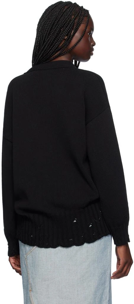 Marni Black Distressed Cardigan 3