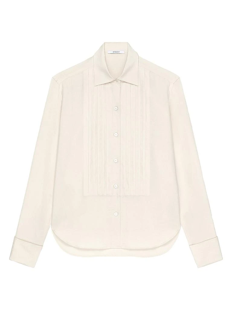 Givenchy Shirt in Silk with Plastron 1