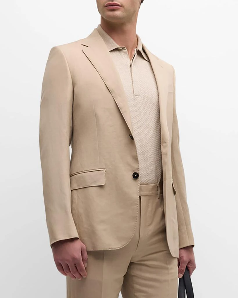 Zegna Men's Trofeo Linen Suit 4