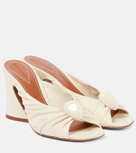 Zimmermann Gleam 85 leather mules 1