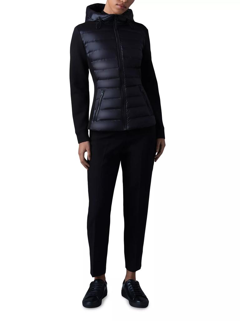 Mackage Della-R Hooded Down Hybrid Jacket - Jackets - Free Mackage Della-R Hooded Down Hybrid Jacket - Jackets - Free