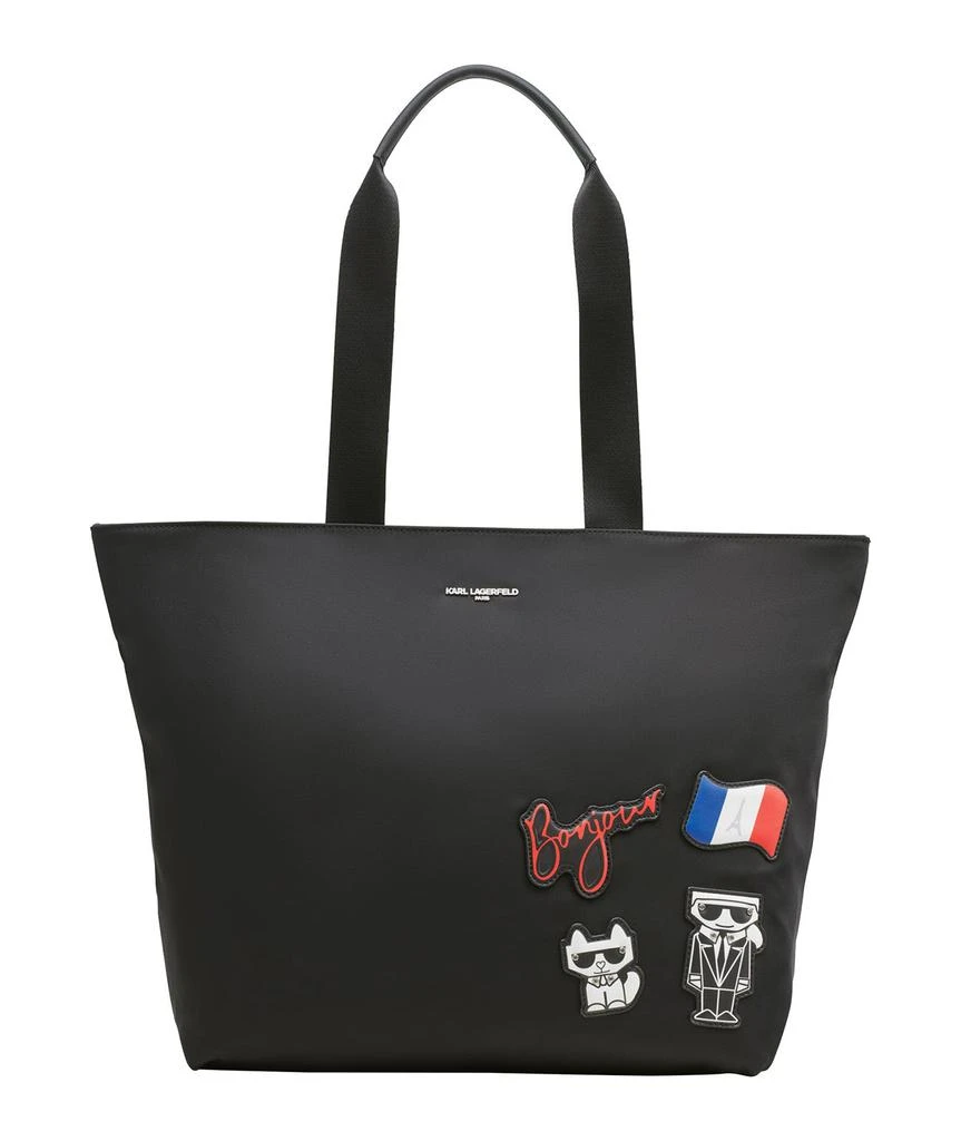 Karl Lagerfeld Paris AMOUR PATCH TOTE 1