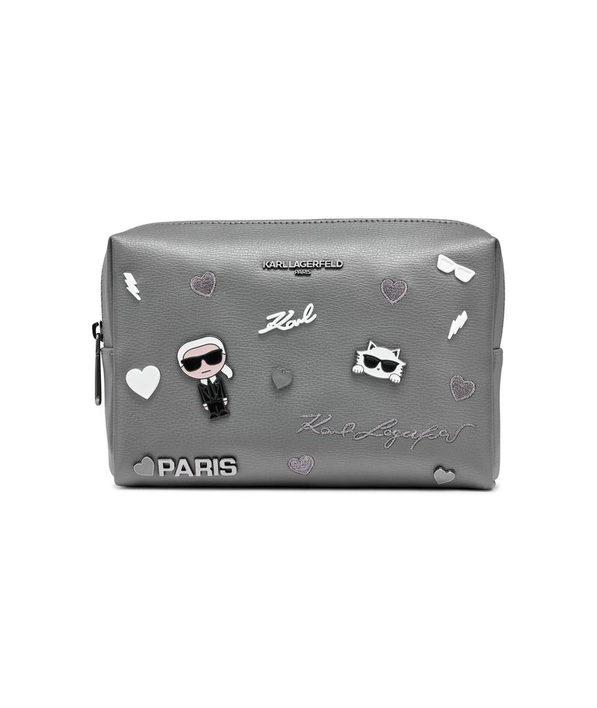 Karl Lagerfeld Paris COSMETIC CASE CATE PINS