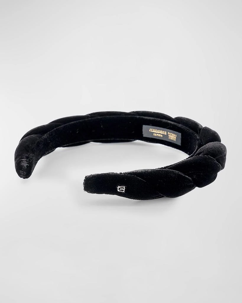 Alexandre de Paris Twisted Velvet Headband 4