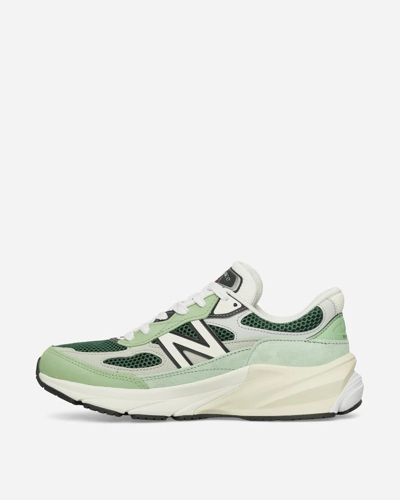 New Balance Made in USA 990v6 Sneakers Avocado / Natural Mint 3