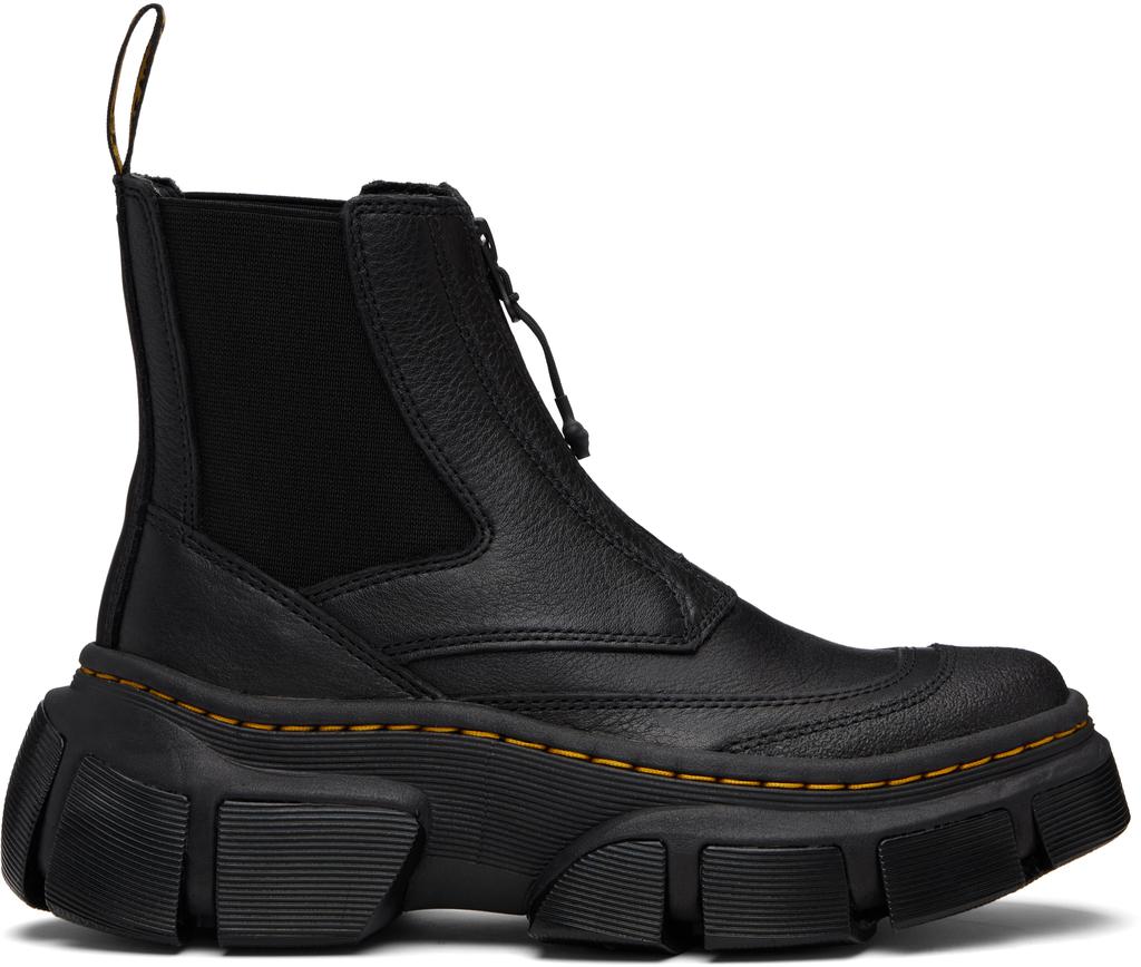 Black DMXL Zip Chelsea Boots – On Sale Now with Up to 26% Off