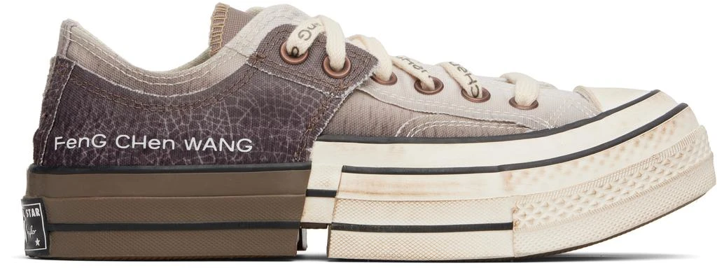 Feng Chen Wang Brown Converse Edition 2-in-1 Chuck 70 Sneakers 1