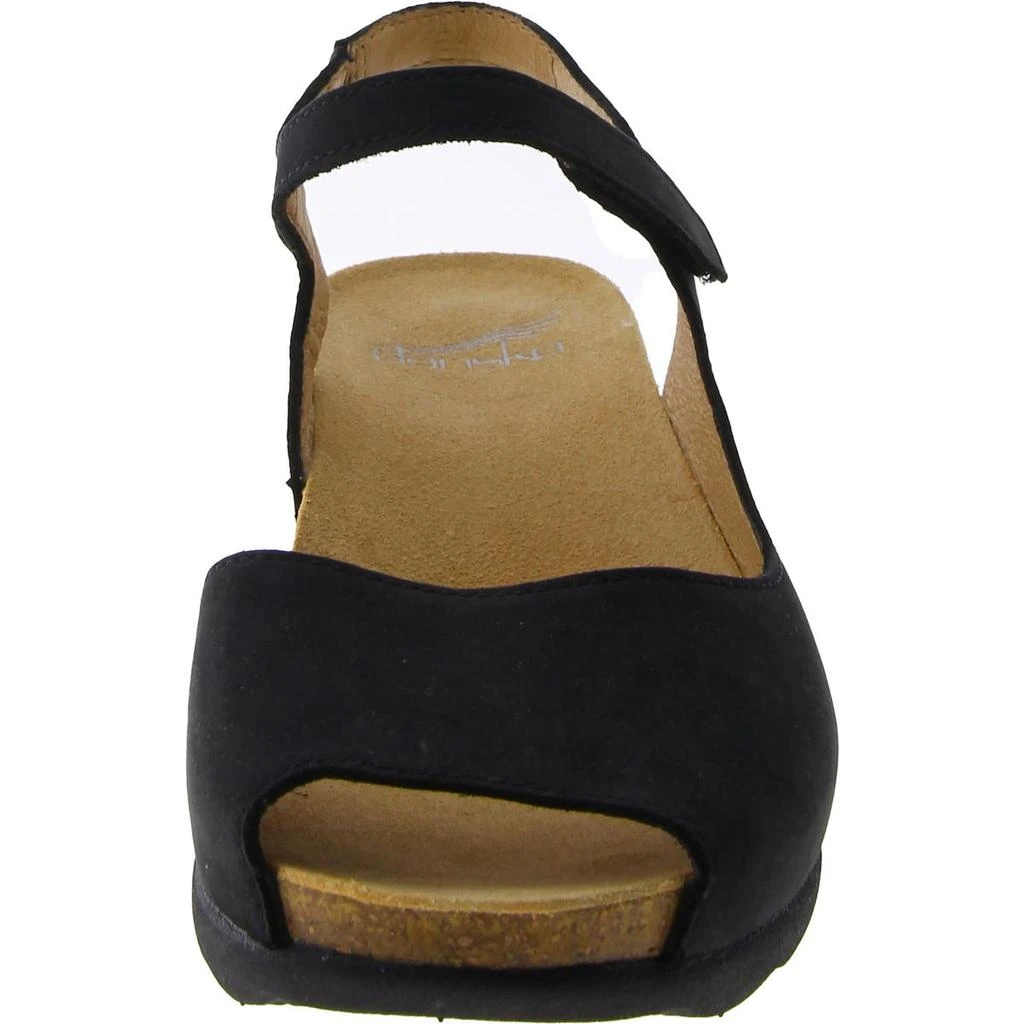 Dansko Womens Faux Leather Round toe Ankle Strap 2