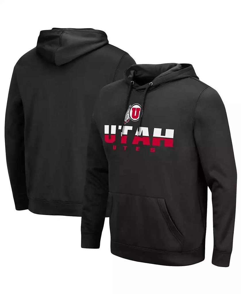Colosseum Men's Utah Utes Lantern Pullover Hoodie 1