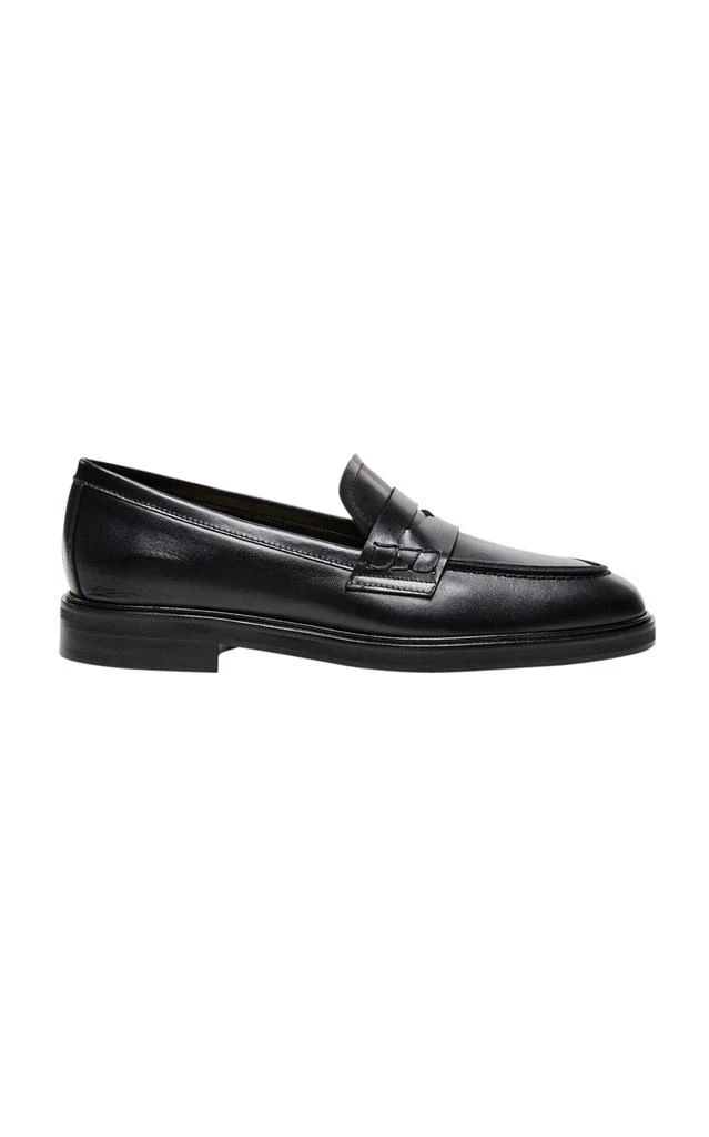 Flattered Flattered - Sara Leather Loafers - Black - IT 42 - Moda Operandi 1