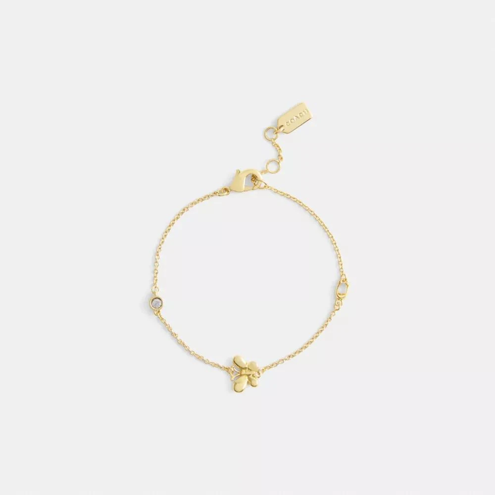 Coach Butterfly Stone Linear Bracelet 2