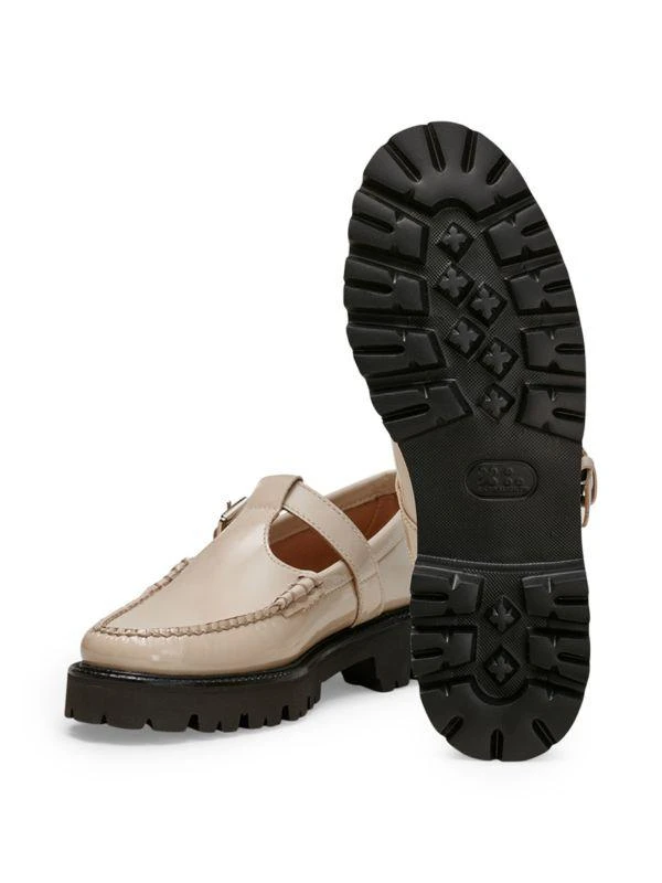 G.H. Bass 35MM Lug-Sole Leather Mary JaneLoafers 7