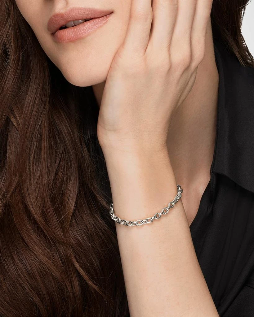 David Yurman DY Mercer Petite Chain Bracelet in Silver, 4.5mm 2