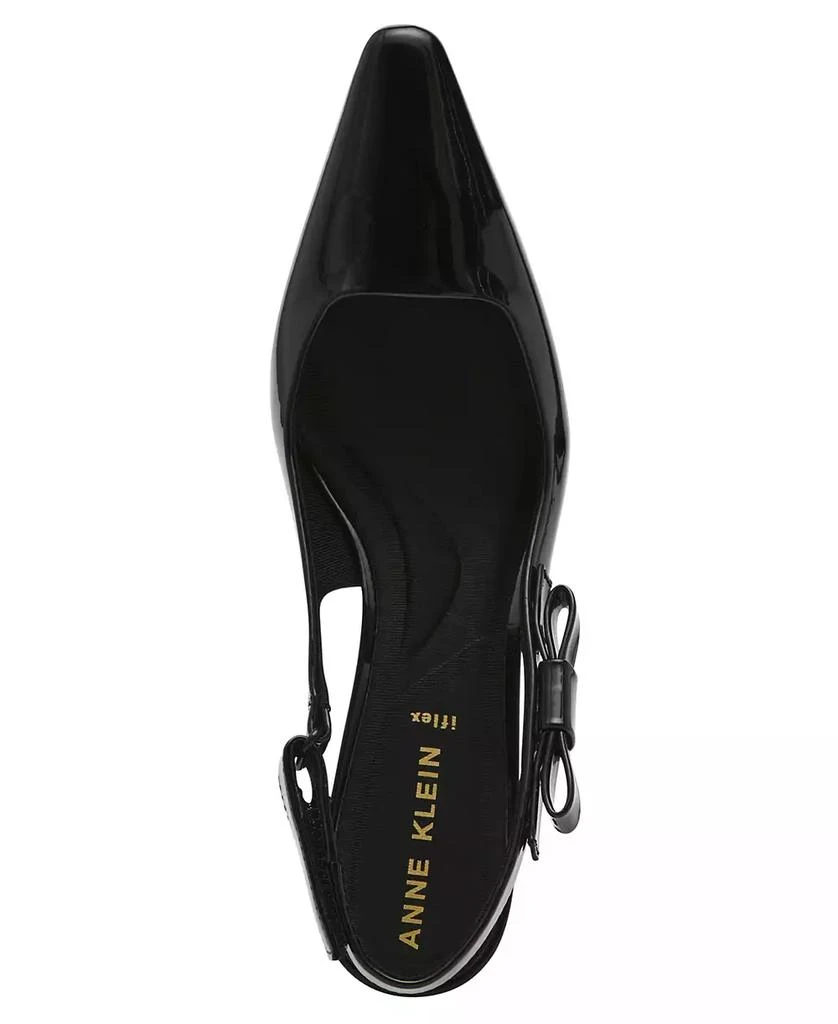 Anne Klein Women's Carmel Slingback Kitten Heel Pumps 6