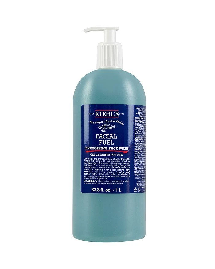 Kiehl's Facial Fuel Energizing Face Wash 33.8 oz. 1