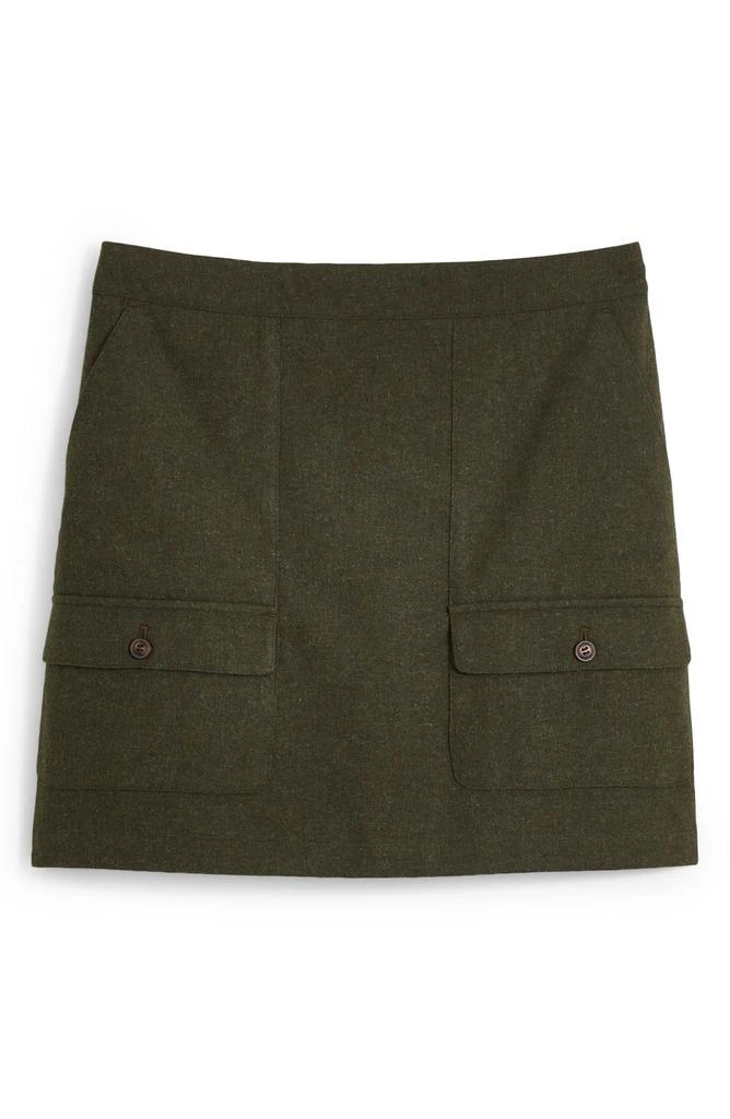Madewell Wool-Blend Cargo Mini Skirt 7