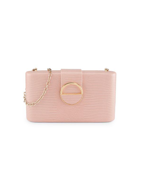 La Regale ​Faux Lizard Minaudiere