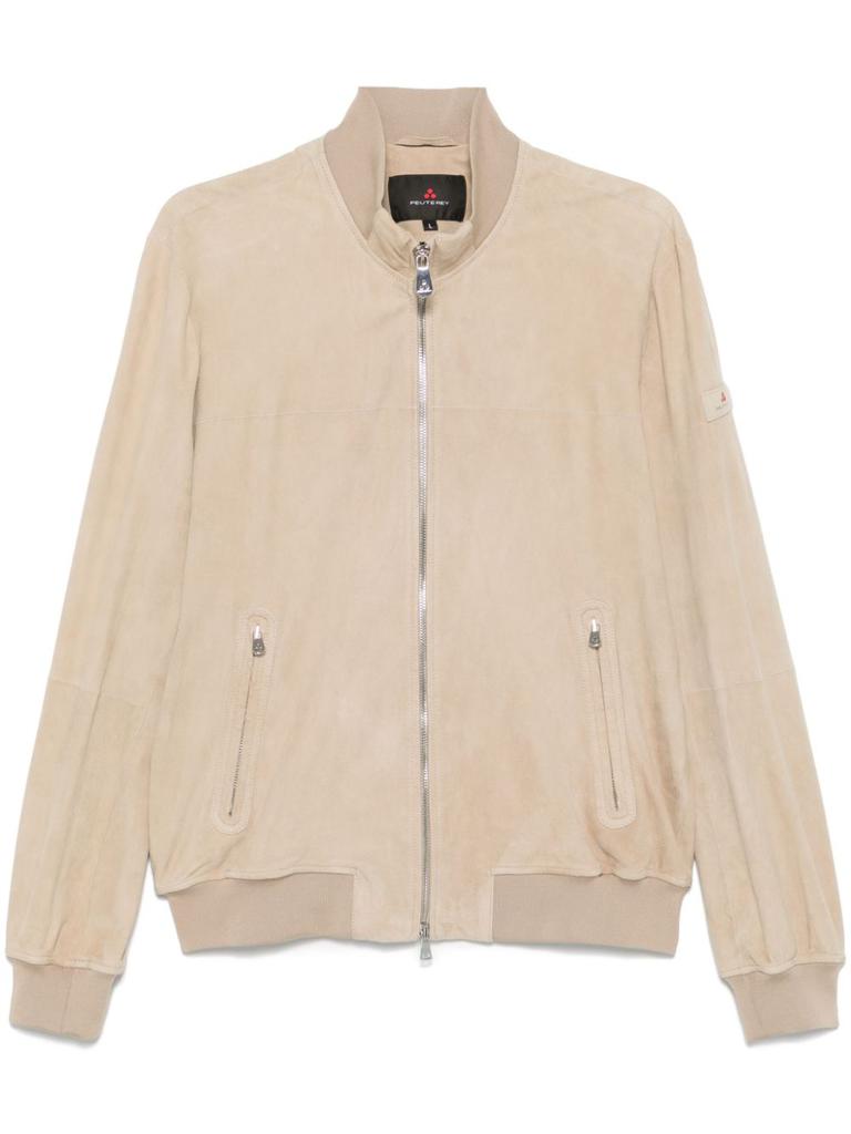 PEUTEREY PEUTEREY - Suede Jacket