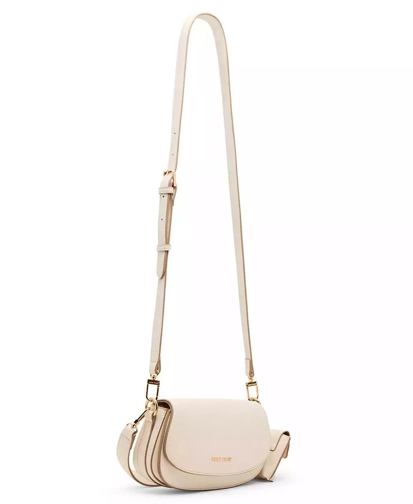 Anne Klein Three Straps Small Saddle Bag 4