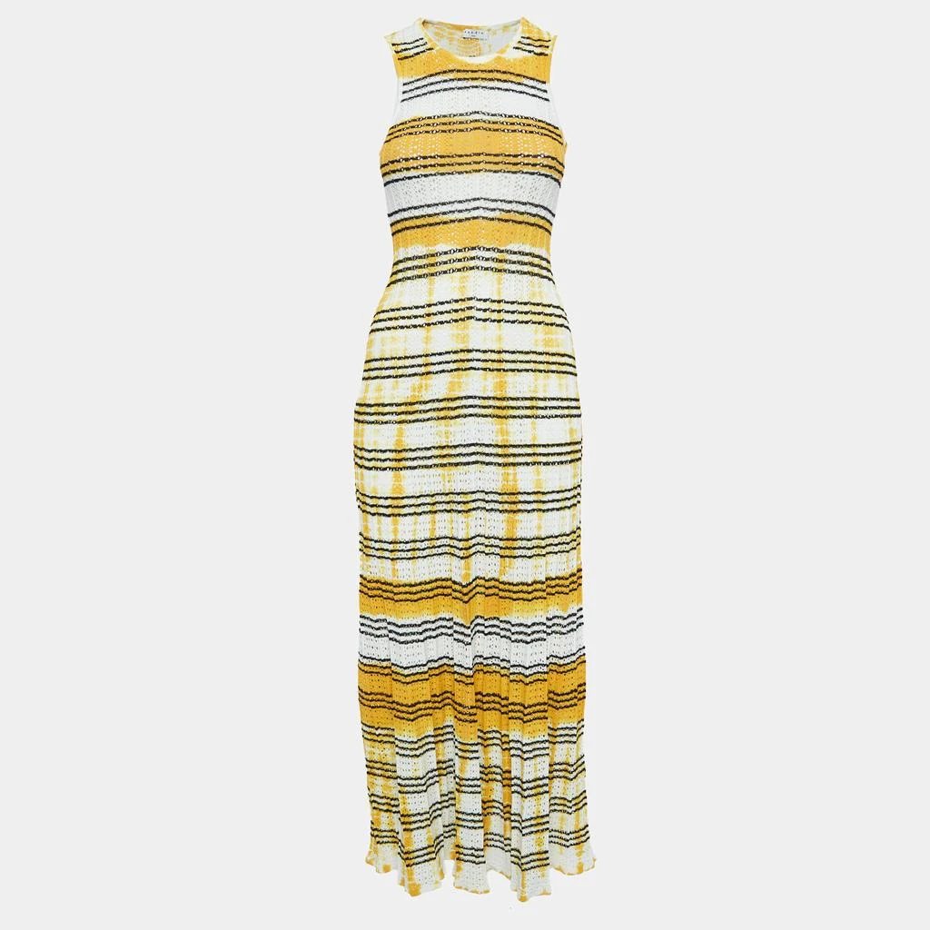 yellow dress outfit Tina Yellow Formal Maxi Dress - US 16