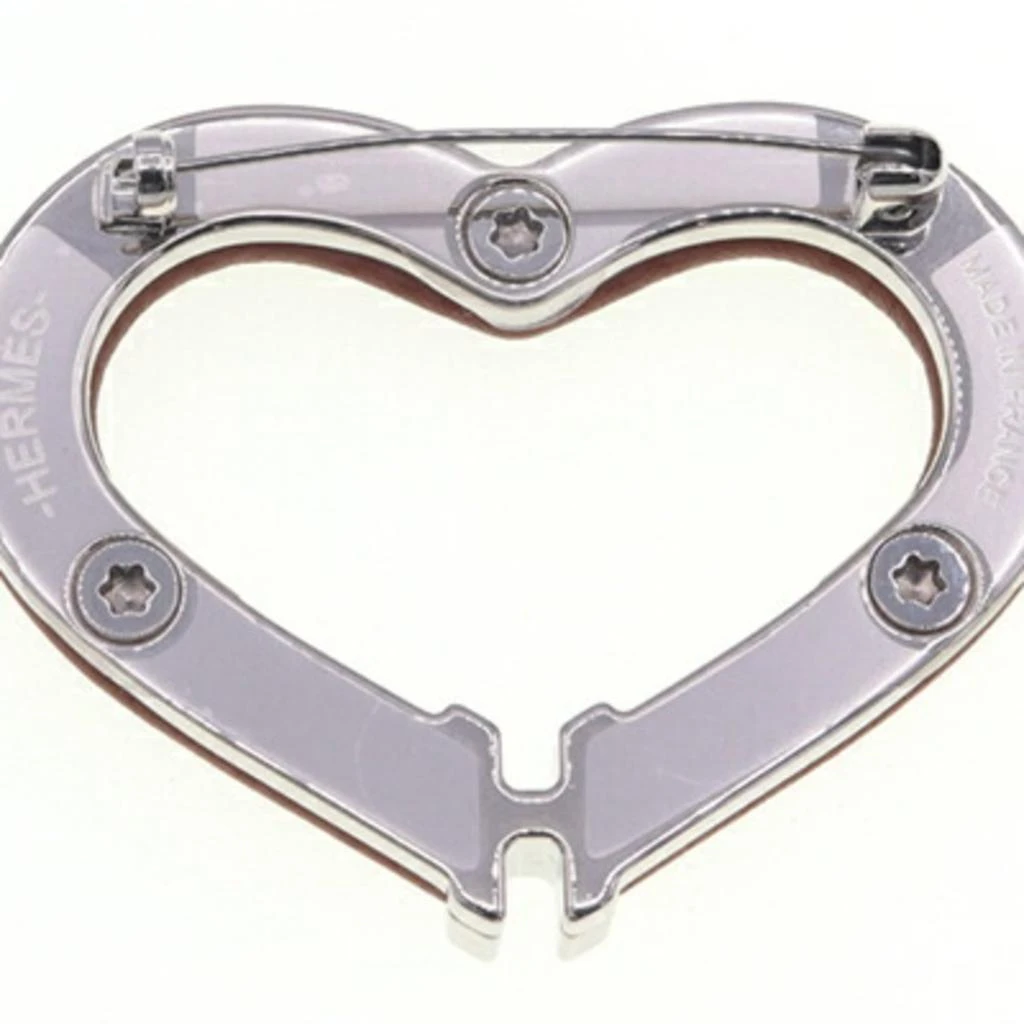 Hermes Swift Leather Pin Brooch (Pre-Owned) 2