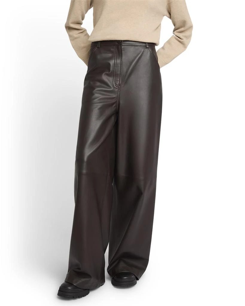 Yves Salomon Leather Pants 6