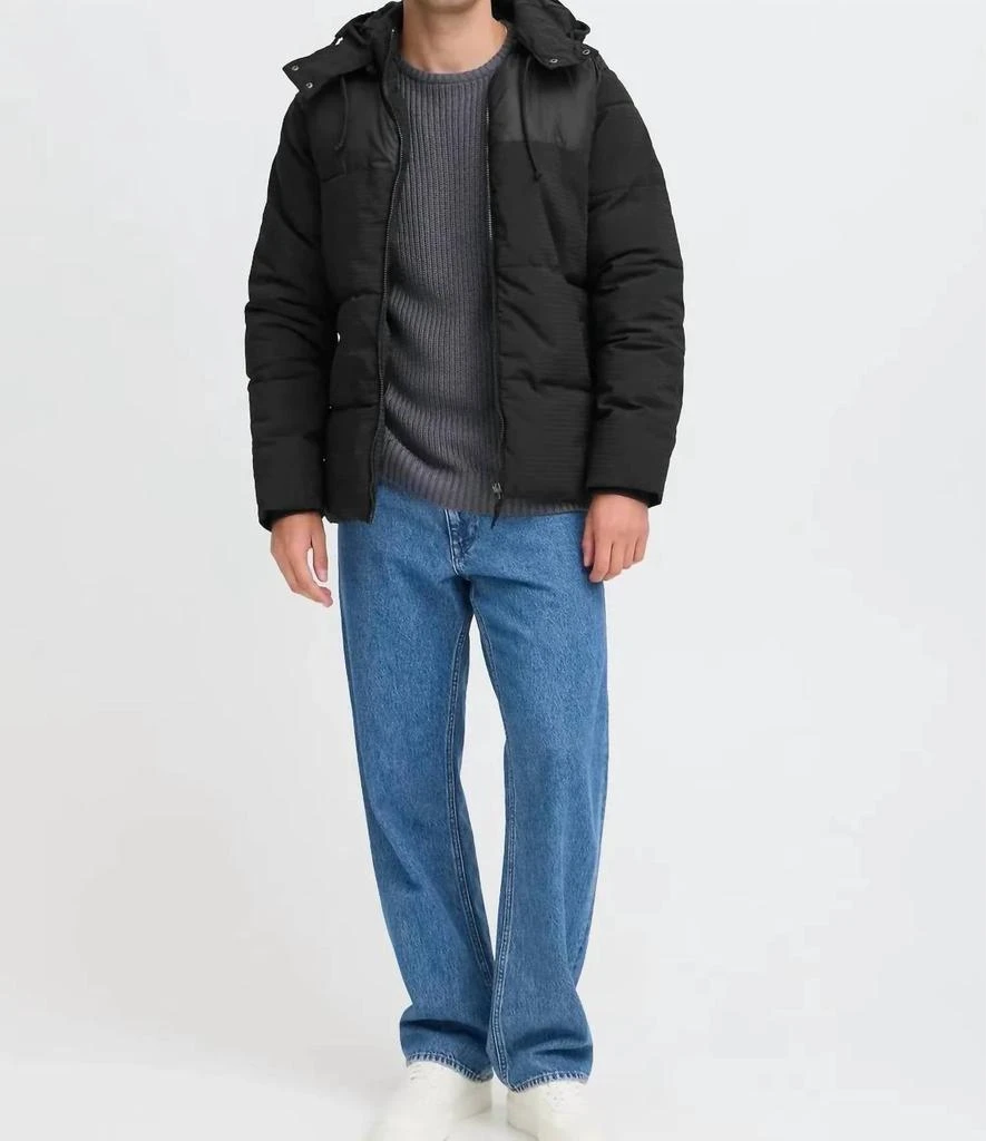 BLEND Bheshan Padded Jacket In Black