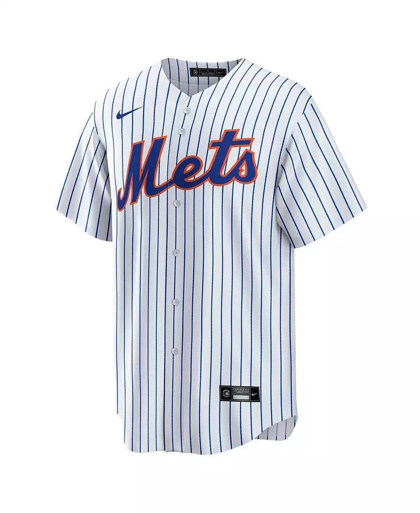 NIKE Men's Kodai Senga White, Royal New York Mets Home Replica Player Jersey 3
