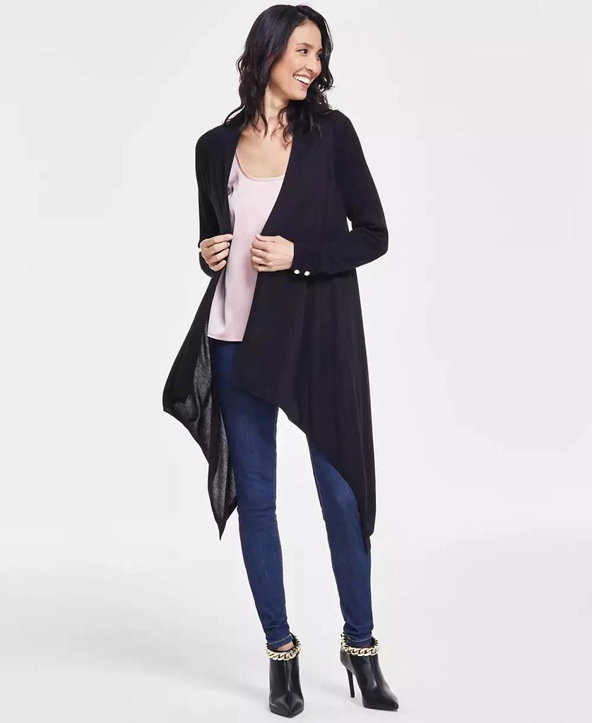INC International Women's Waterfall Cardigan, Created for Macy's 1