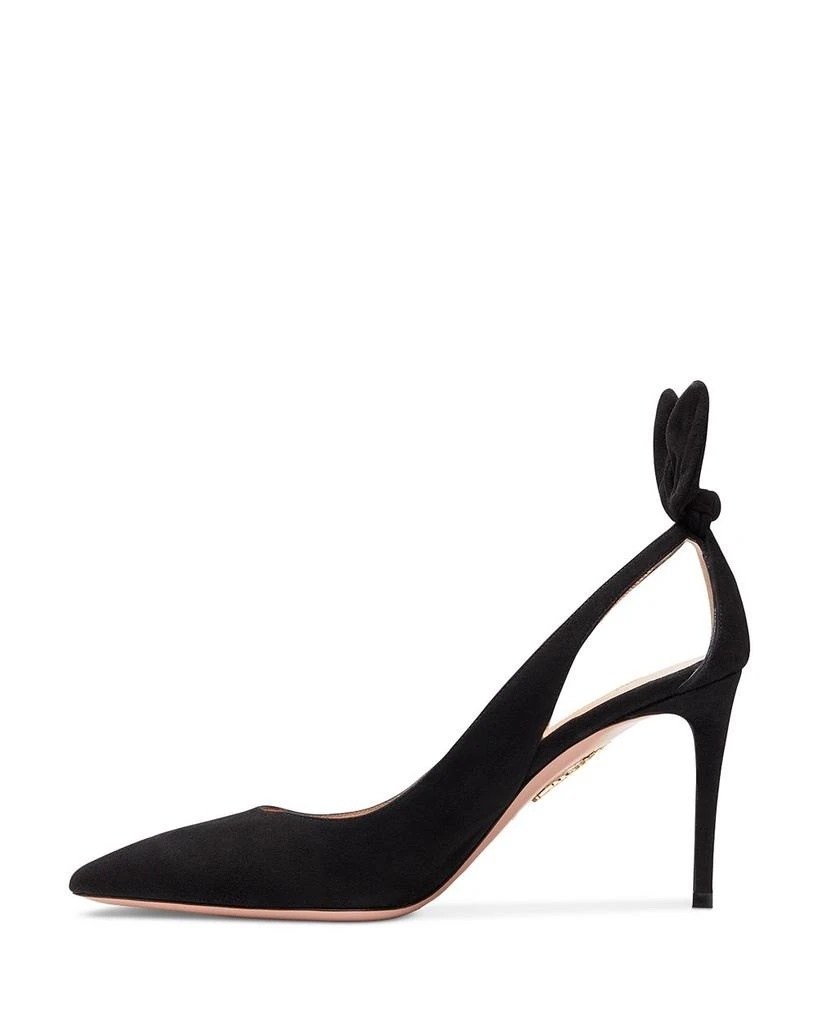 Aquazzura Women's Bow Tie 85 Pumps 6