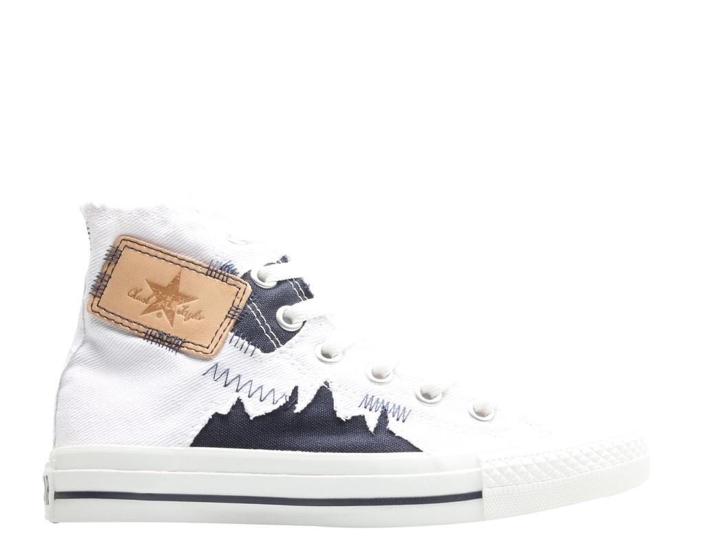 Converse Chuck Taylor All Star Denim Stitch White/Indigo Hi Sneakers 1X069