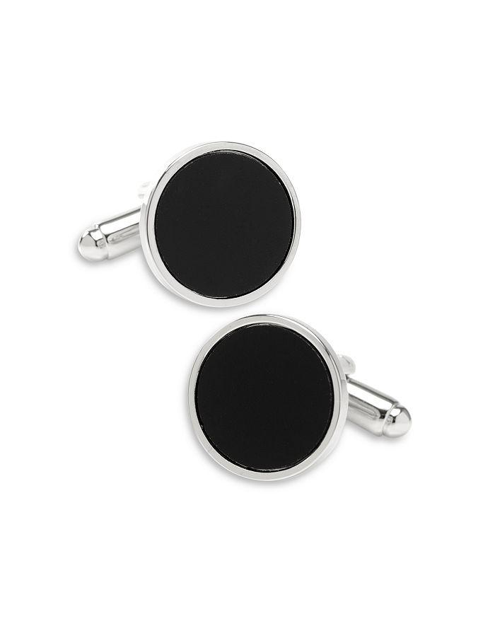 Cufflinks Inc Round Onyx Cufflinks