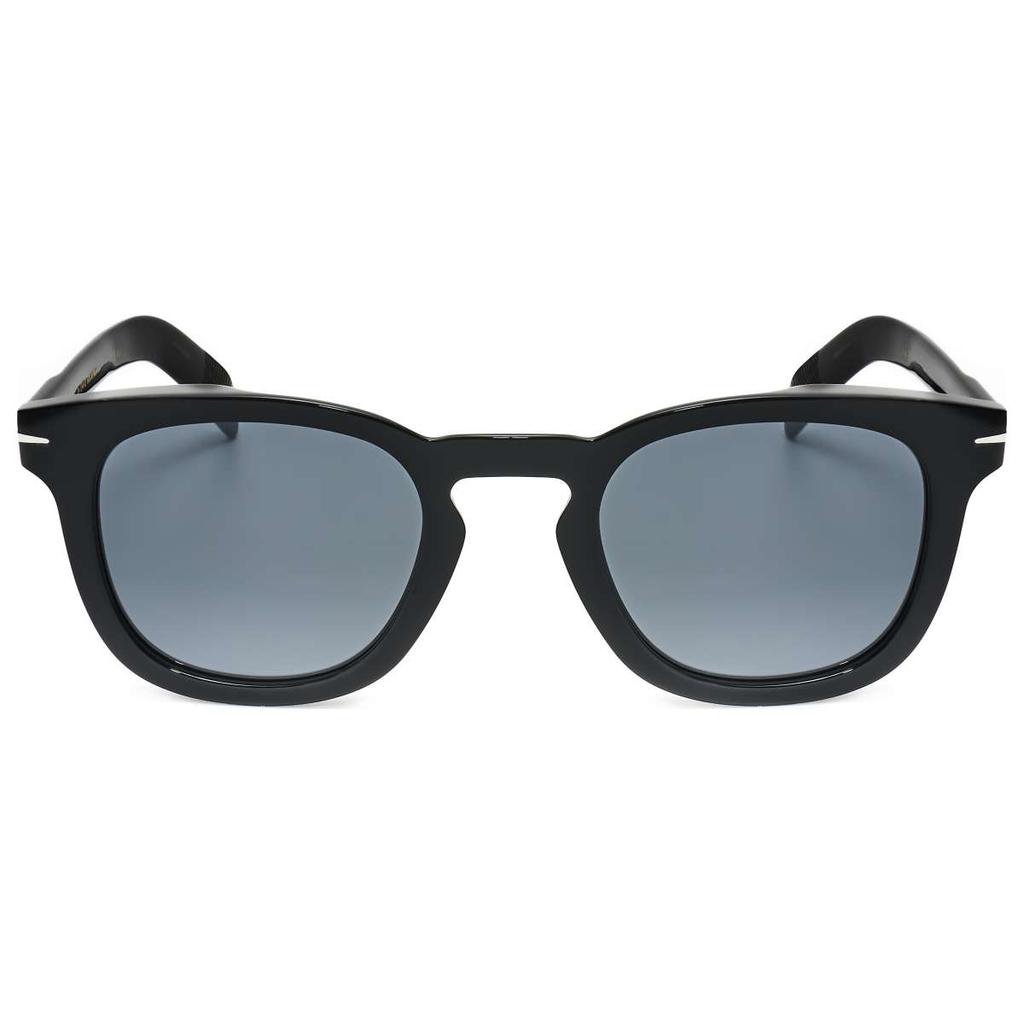 David Beckham David Beckham Men's Black Round Sunglasses