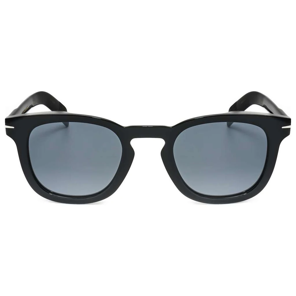 David Beckham David Beckham Men's Black Round Sunglasses 2