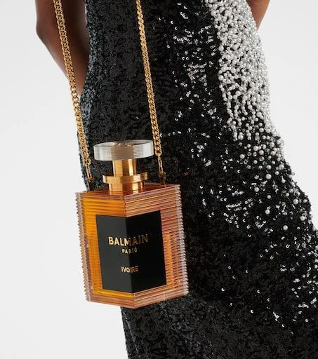 Balmain Minaudière perfume crossbody bag 2